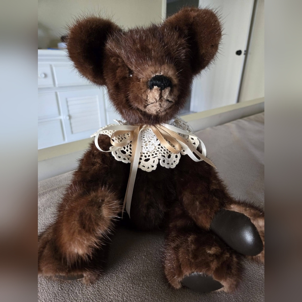 Handmade Bear from Mink Coat
